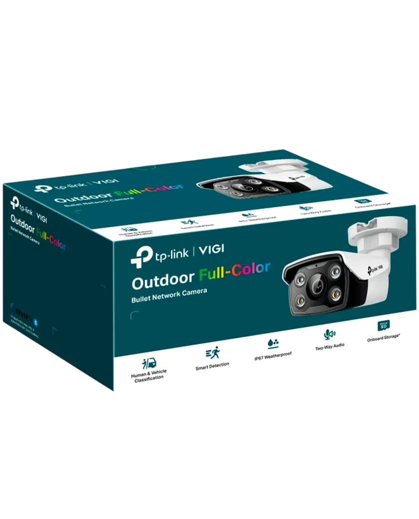 TP-Link VIGI C340 (2.8мм) / 4MP Full-Color Уличная цилиндрическая IP-камера