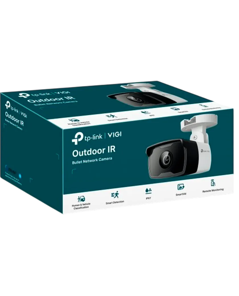 TP-Link VIGI C340I (6мм) / 4MP Уличная цилиндрическая IP-камера с ИК-подсветкой
