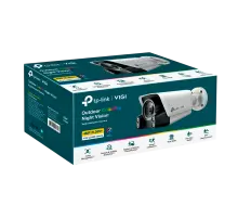 TP-Link VIGI C340S (4мм) / 4MP ColorPro Уличная цилиндрическая IP-камера с Wi-Fi