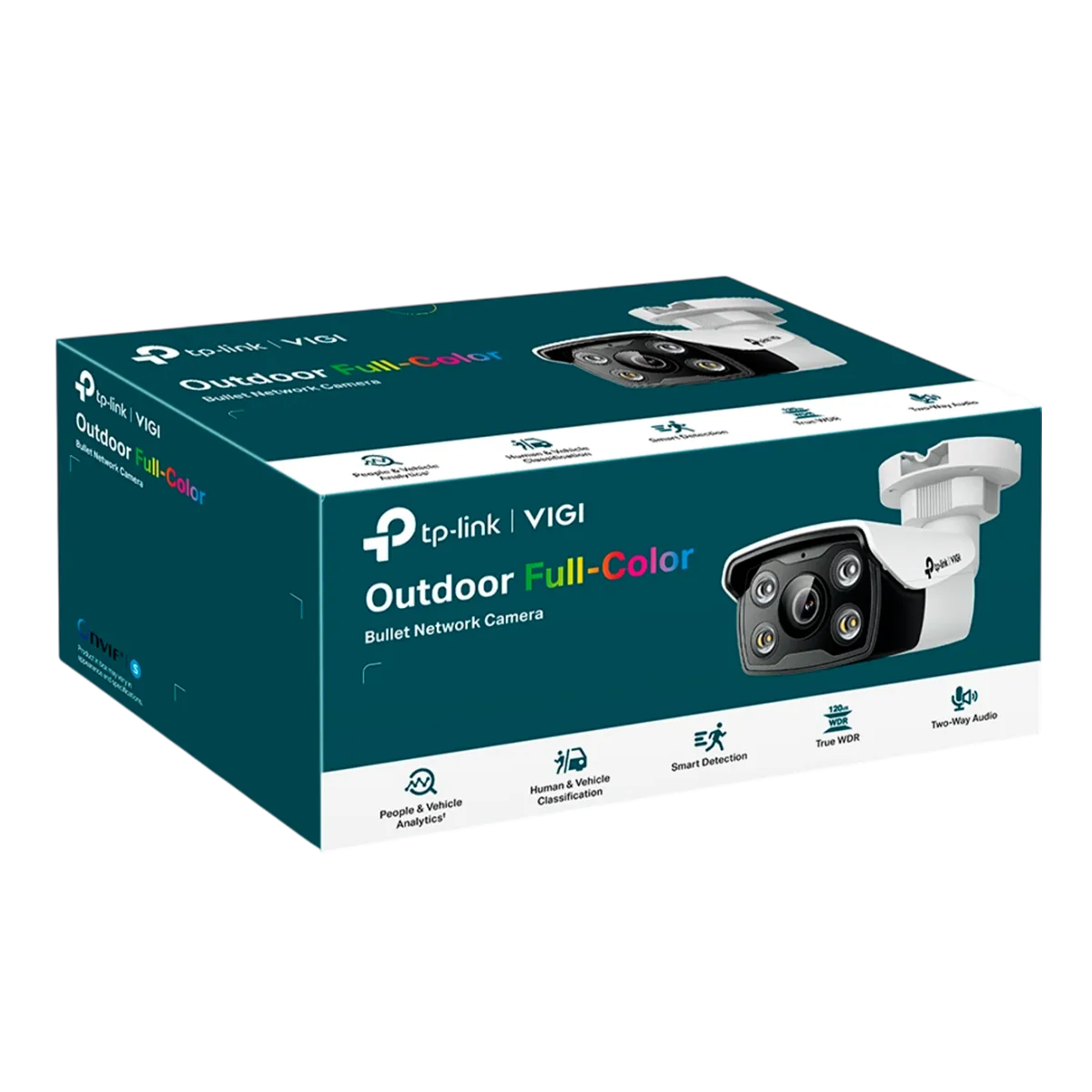 TP-Link VIGI C350 (6мм) / 5MP Full-Color Уличная цилиндрическая IP-камера