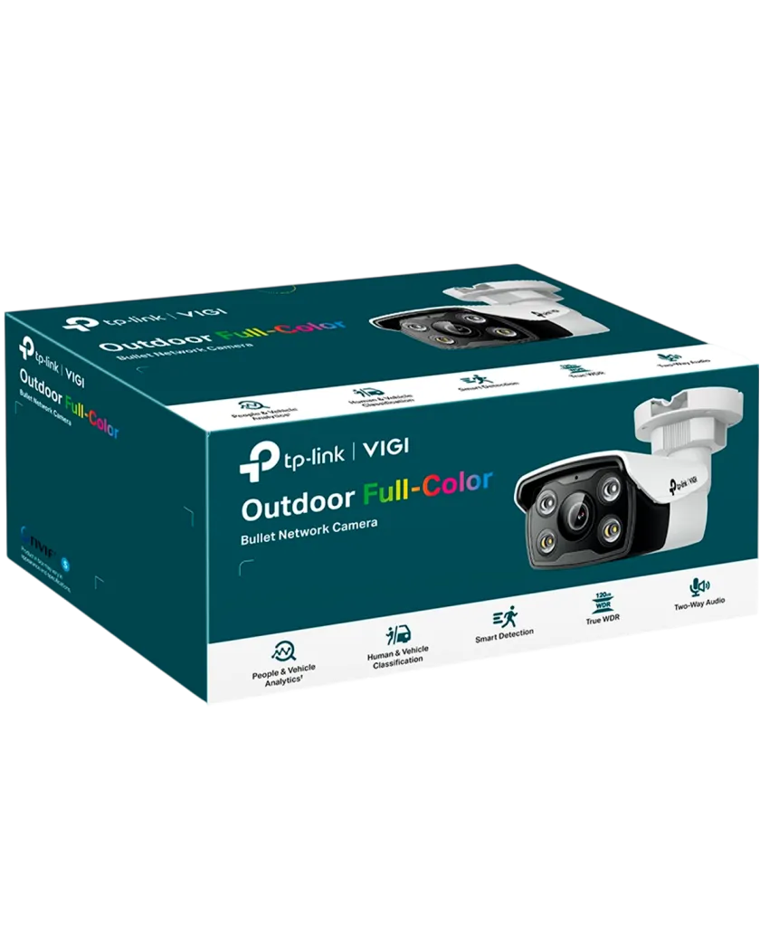 TP-Link VIGI C350 (2.8мм) / 5MP Full-Color Уличная цилиндрическая IP-камера