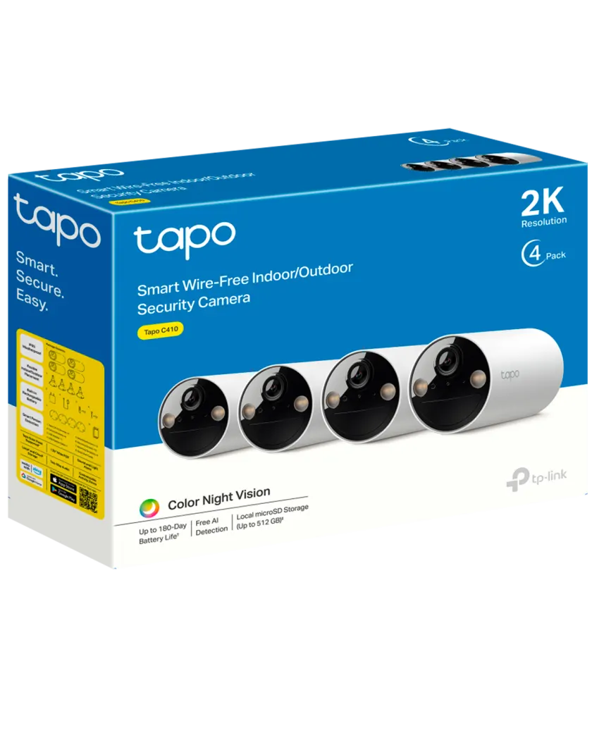 TP-Link Tapo C410 KIT (3-pack) / Комплект умной камеры и солнечной панели
