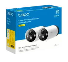 TP-Link Tapo C420S2 / Умная система видеонаблюдения с 2 камерами с аккумулятром и поддержкой ИИ
