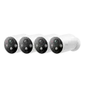 TP-Link Tapo C425 (4-pack) / Умная внутренняя/наружная камера с аккумулятором и поддержкой ИИ