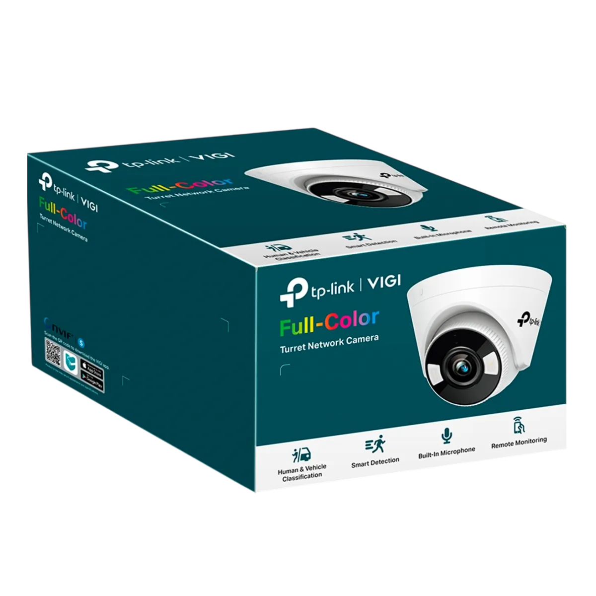 TP-Link VIGI C430 (4мм) / 3MP Full-Color Турельная IP-камера