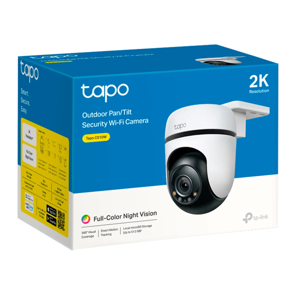 TP-Link Tapo C510W / Умная наружная поворотно-наклонная камера