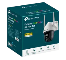 TP-Link VIGI C540-4G (4мм) / 4MP ColorPro Уличная поворотно-наклонная IP-камера с поддержкой 4G