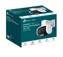 TP-Link VIGI C540V / 4MP Full-Color Уличная поворотно-наклонная варифокальная IP-камера с двумя объективами