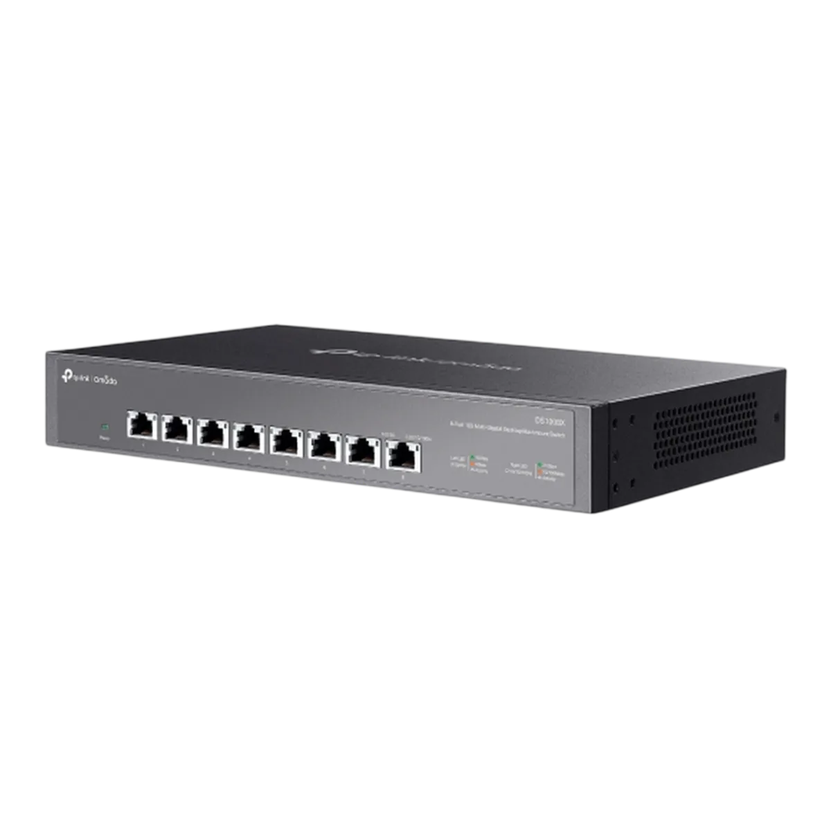 TP-Link Omada DS1008X / 8-портовый 10G неуправляемый коммутатор для рабочего стола/стойки