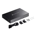 TP-Link Omada DS1008X / 8-портовый 10G неуправляемый коммутатор для рабочего стола/стойки