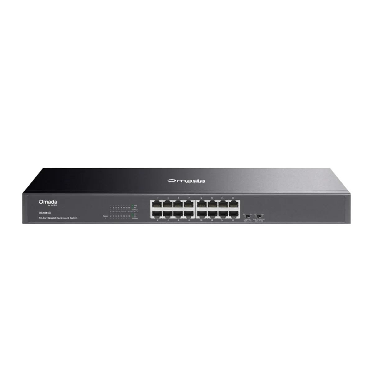 TP-Link Omada DS1016G / 16-портовый гигабитный неуправляемый стойковый коммутатор