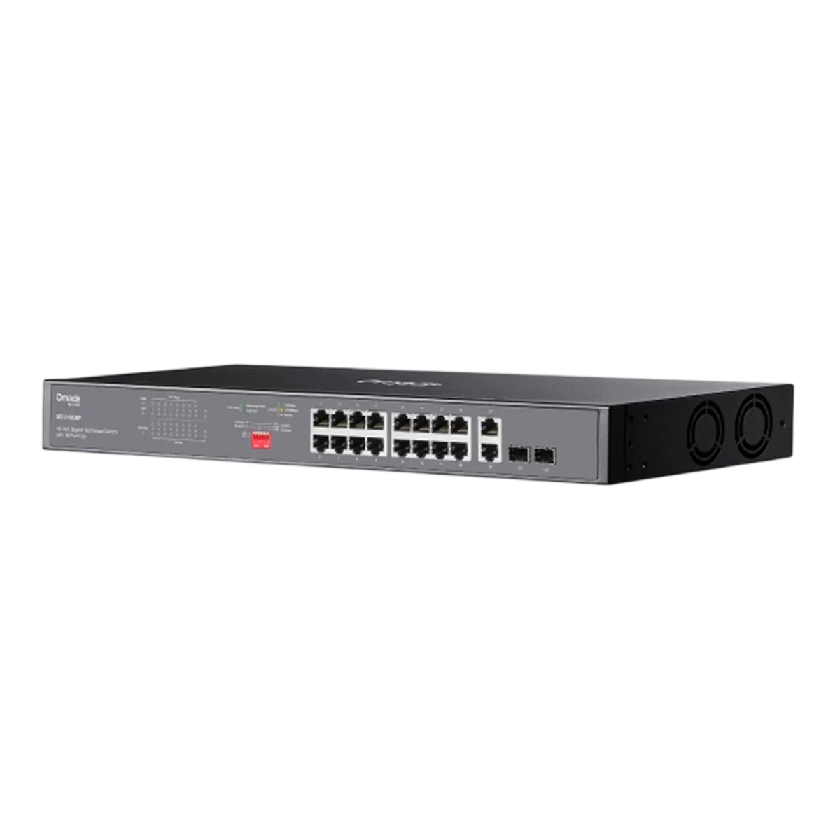 TP-Link Omada DS1018GMP / 8-портовый гигабитный неуправляемый коммутатор в стойке с 16-портовым PoE+