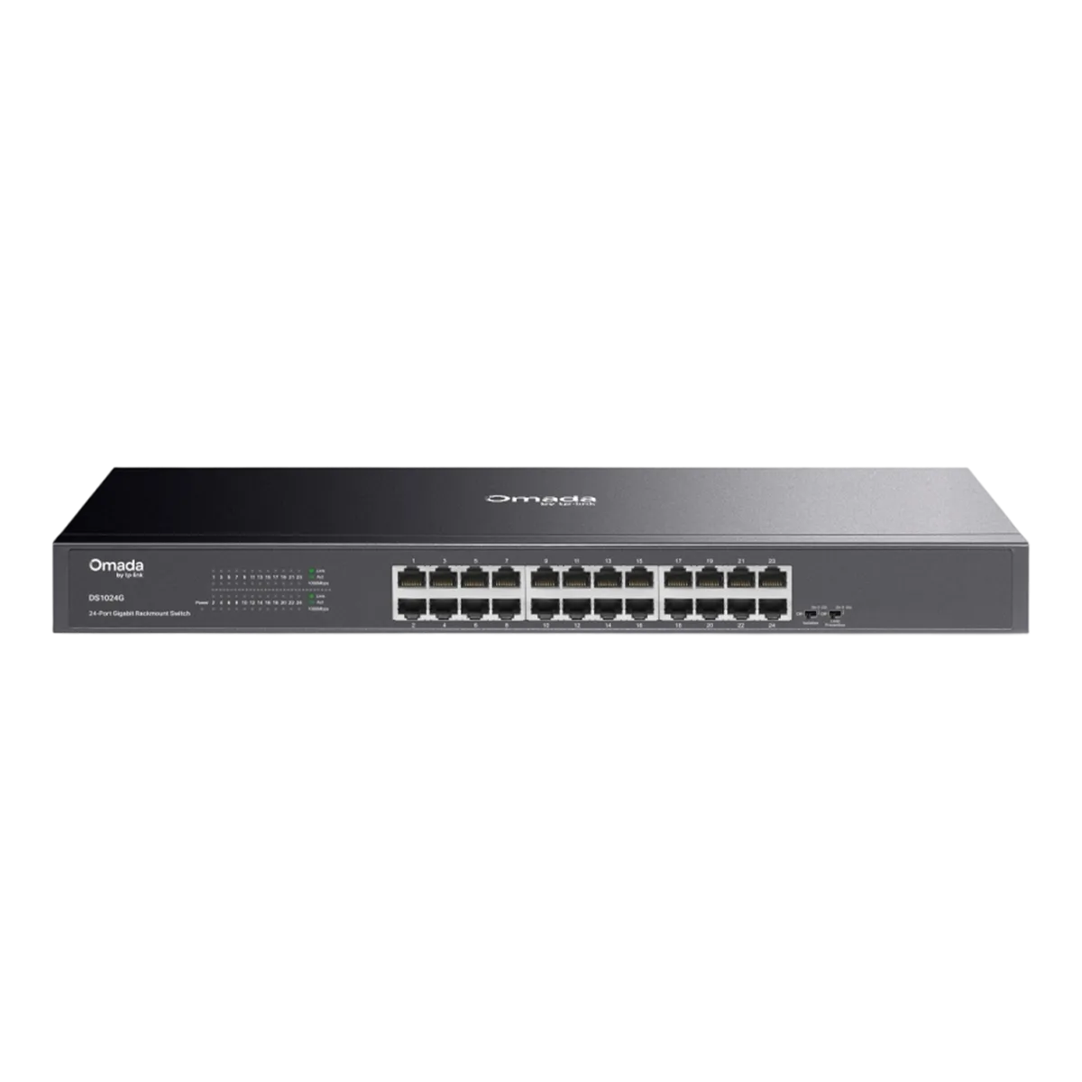 TP-Link Omada DS1024G / 24-портовый гигабитный неуправляемый коммутатор в стойке