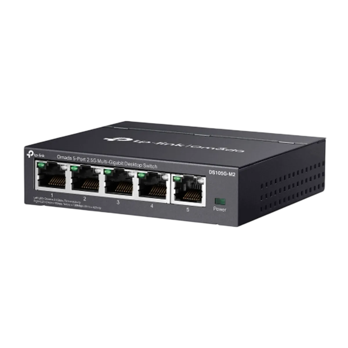 TP-Link Omada DS105G-M2 / 5-портовый 2.5G Multi-Gigabit Unmanaged Desktop Switch