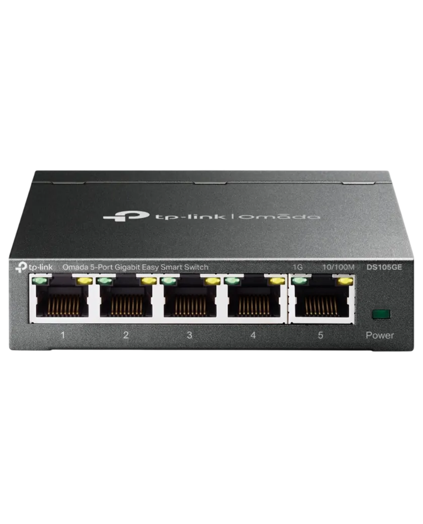 TP-Link Omada DS105GE / 5-портовый гигабитный настольный коммутатор