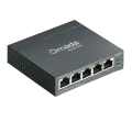 TP-Link Omada DS105GP / 5-портовый гигабитный неуправляемый рабочий коммутатор с 4-портовым PoE+