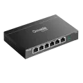 TP-Link Omada DS106P / 6-портовый 10/100 Мбит/с неуправляемый настольный коммутатор с 4-портовым PoE+