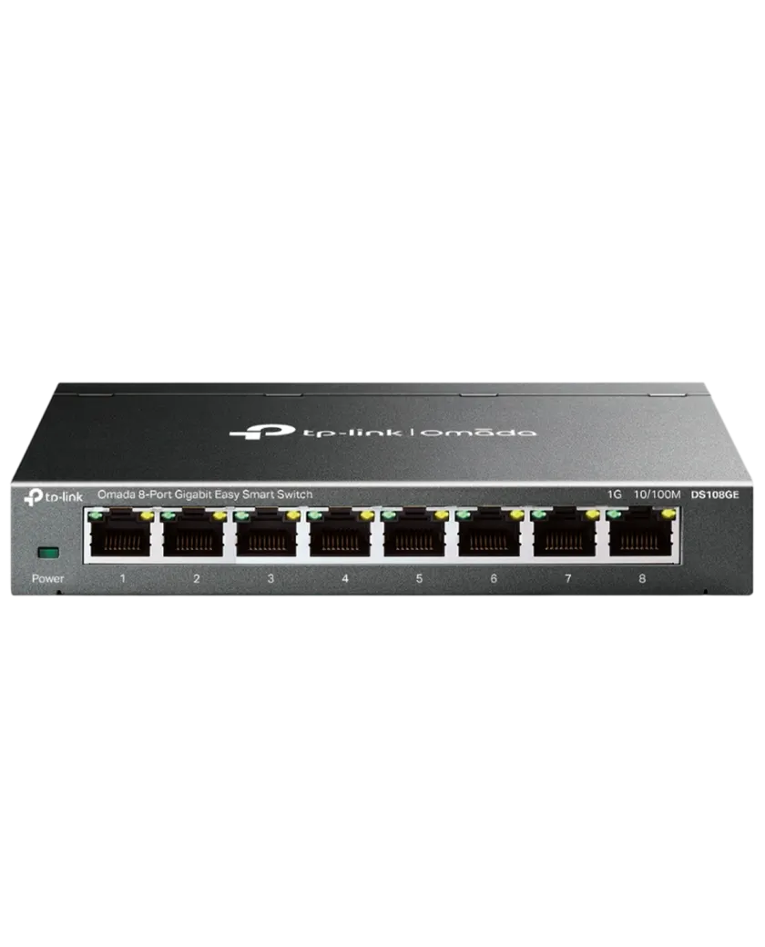 TP-Link Omada DS108GE / 8-портовый гигабитный Easy Smart-коммутатор