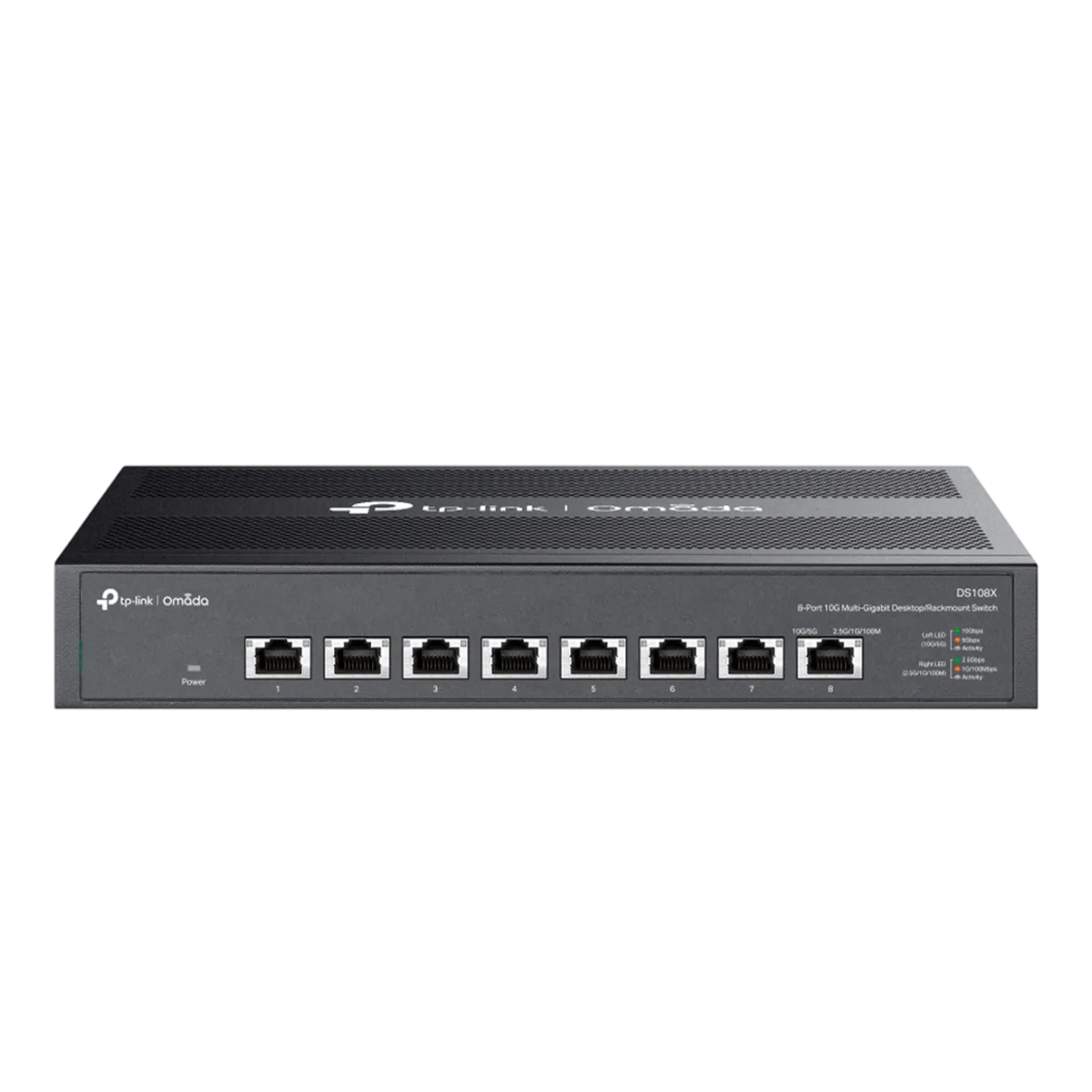 TP-Link Omada DS108X / 8-портовый гигабитный неуправляемый настольный коммутатор