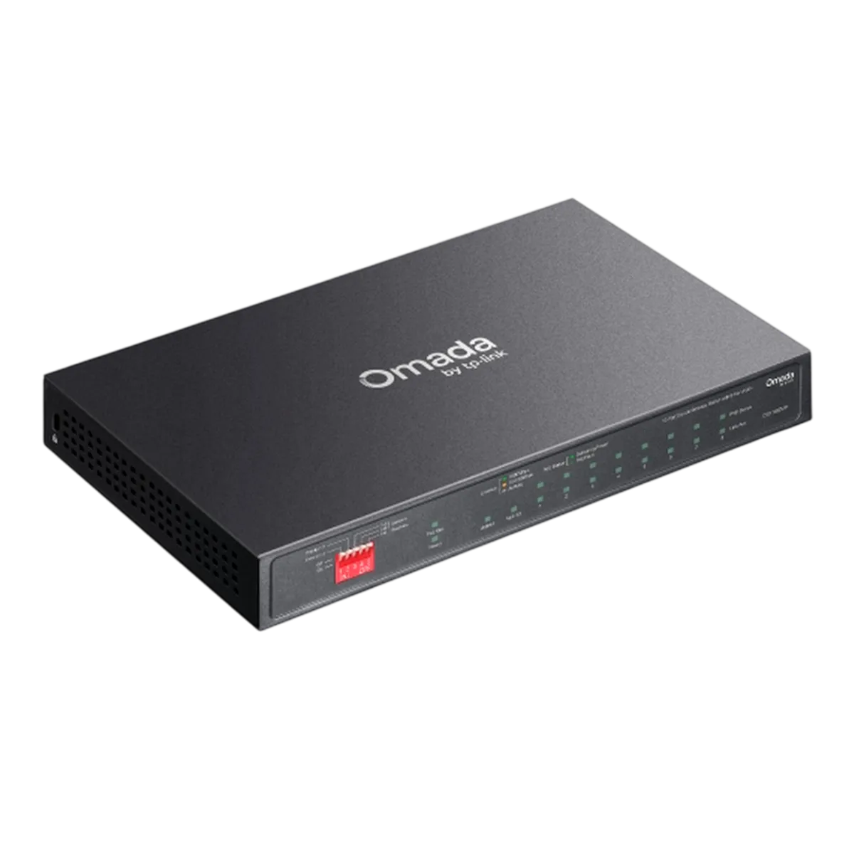 TP-Link Omada DS110GMP / 10-портовый гигабитный неуправляемый настольный коммутатор с 8-портовым PoE+