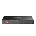 TP-Link Omada DS110GMP / 10-портовый гигабитный неуправляемый настольный коммутатор с 8-портовым PoE+