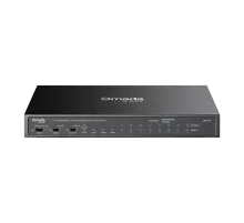 TP-Link Omada DS111P / 8-портовый 10/100 Мбит/с + 3-портовый гигабитный неуправляемый десктопный коммутатор с 8-портовым PoE+
