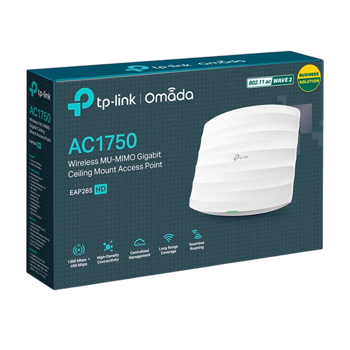 TP-Link Omada EAP265 HD / AC1750 Гигабитная двухдиапазонная потолочная точка доступа Wi-Fi