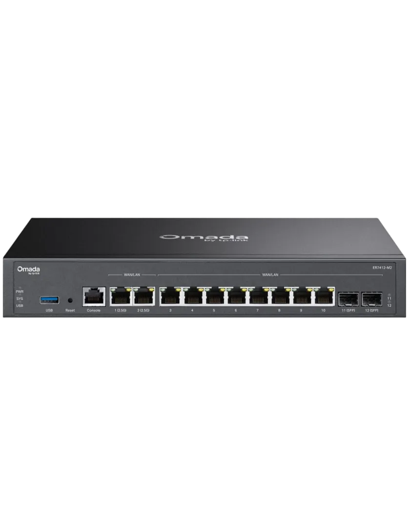 TP-Link Omada ER7412-M2 / Многогигабитный VPN-маршрутизатор