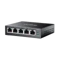 TP-Link Omada ES205GP / Коммутатор 5-портовый гигабитный Easy Managed с 4 портами PoE+