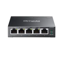 TP-Link Omada ES205GP / Коммутатор 5-портовый гигабитный Easy Managed с 4 портами PoE+
