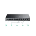 TP-Link Omada ES210GMP / Коммутатор 10-портовый гигабитный Easy Managed с 8 портами PoE+