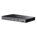 TP-Link Omada ES228GMP / Коммутатор 28-портовый гигабитный Easy Managed с 24 портами PoE+