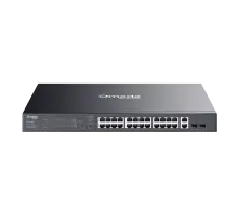 TP-Link Omada ES228GMP / Коммутатор 28-портовый гигабитный Easy Managed с 24 портами PoE+