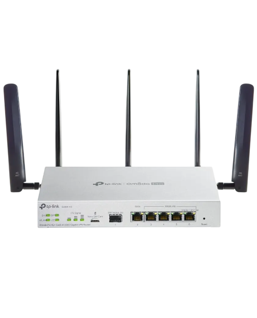 TP-Link Omada Pro G36W-4G / AX3000 Гигабитный VPN-маршрутизатор 4G+ Cat6