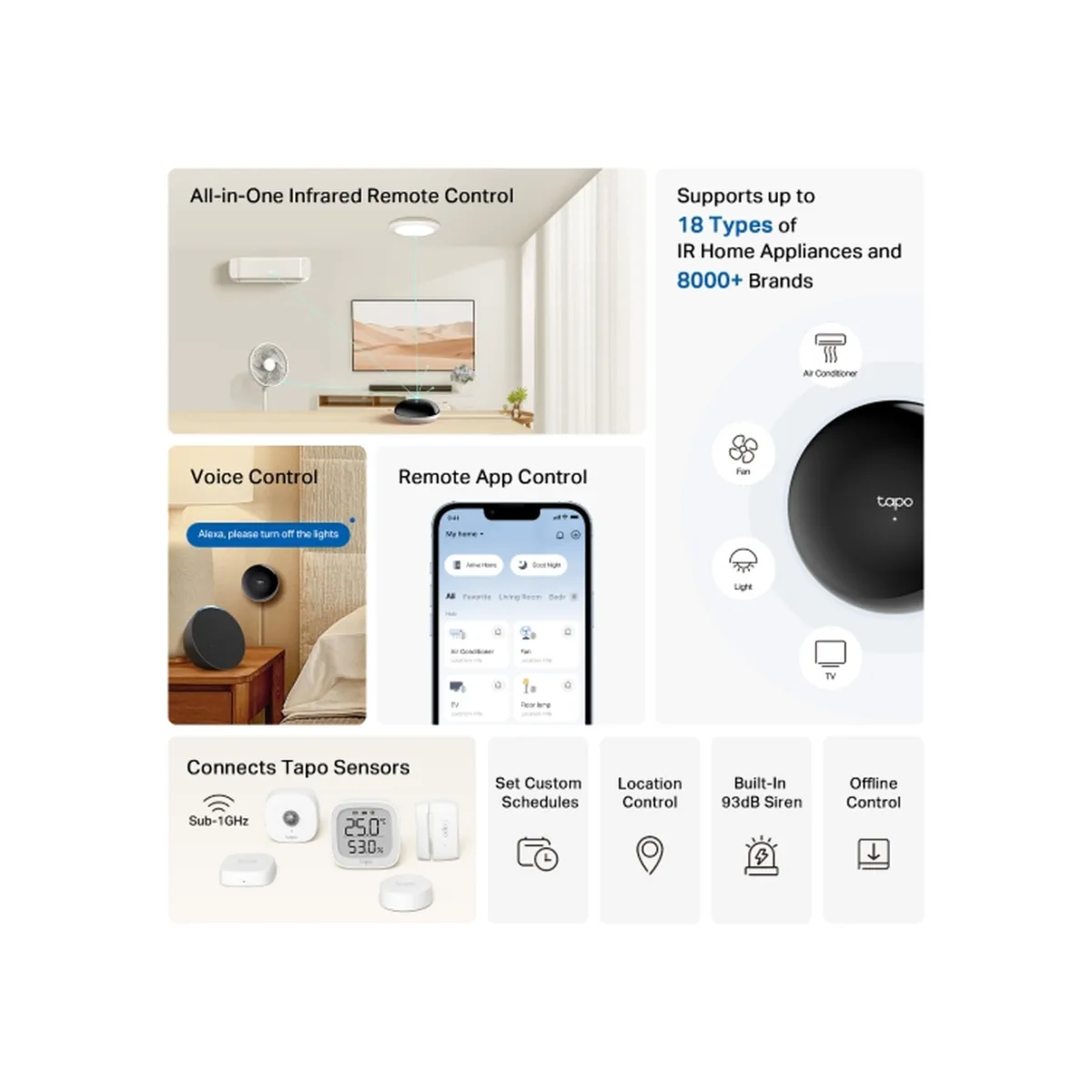 TP-Link Tapo H110 / Интеллектуальный ИК и IoT-хаб