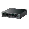 TP-Link LS105GP / Коммутатор неуправляемый гигабитный 5-портовый PoE (4 порта PoE+ и 1 порт без PoE)