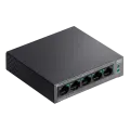 TP-Link LS105LP / Коммутатор неуправляемый 5-портовый PoE (4 порта PoE+ 10/100 Мбит/с, 1 порт 10/100 Мбит/с без РоЕ)