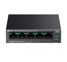 TP-Link LS105LP / Коммутатор неуправляемый 5-портовый PoE (4 порта PoE+ 10/100 Мбит/с, 1 порт 10/100 Мбит/с без РоЕ)