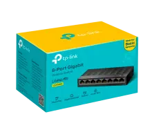 TP-Link LS1008G / Коммутатор неуправляемый  с 8 гигабитными портами