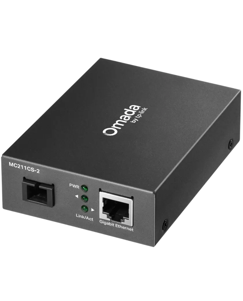 TP-Link Omada MC211CS-2 / Гигабитный медиаконвертер WDM