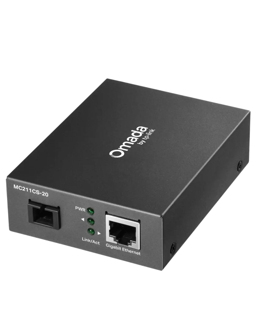 TP-Link Omada MC211CS-20 / Гигабитный медиаконвертер WDM