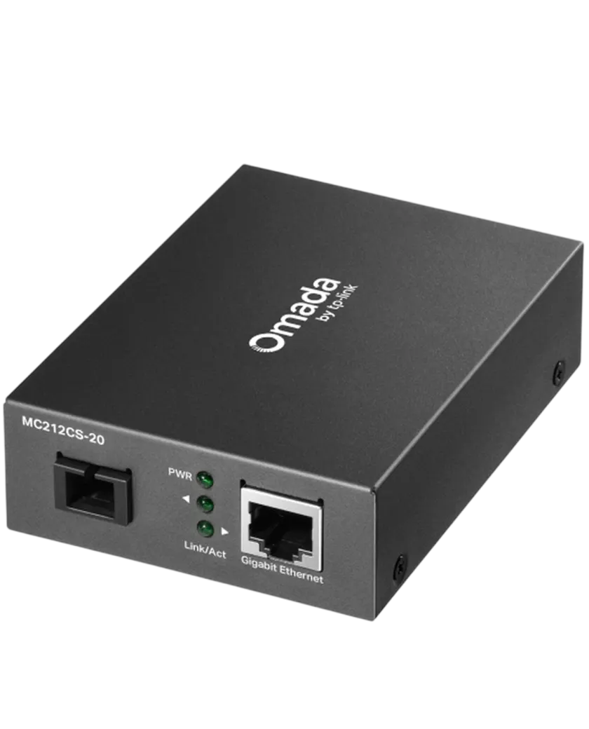TP-Link Omada MC212CS-20 / Гигабитный медиаконвертер WDM
