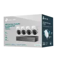 TP-Link VIGI NK4P-T4425-2T / Комплект 4MP Full-Color турельная IPC & 4 канальный PoE+ NVR