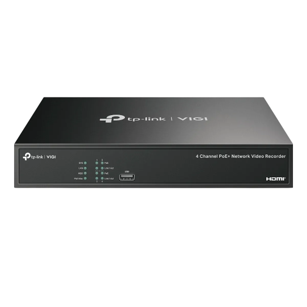 TP-Link VIGI NK4P-T4425-2T / Комплект 4MP Full-Color турельная IPC & 4 канальный PoE+ NVR