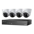 TP-Link VIGI NK4P-T4425-2T / Комплект 4MP Full-Color турельная IPC & 4 канальный PoE+ NVR