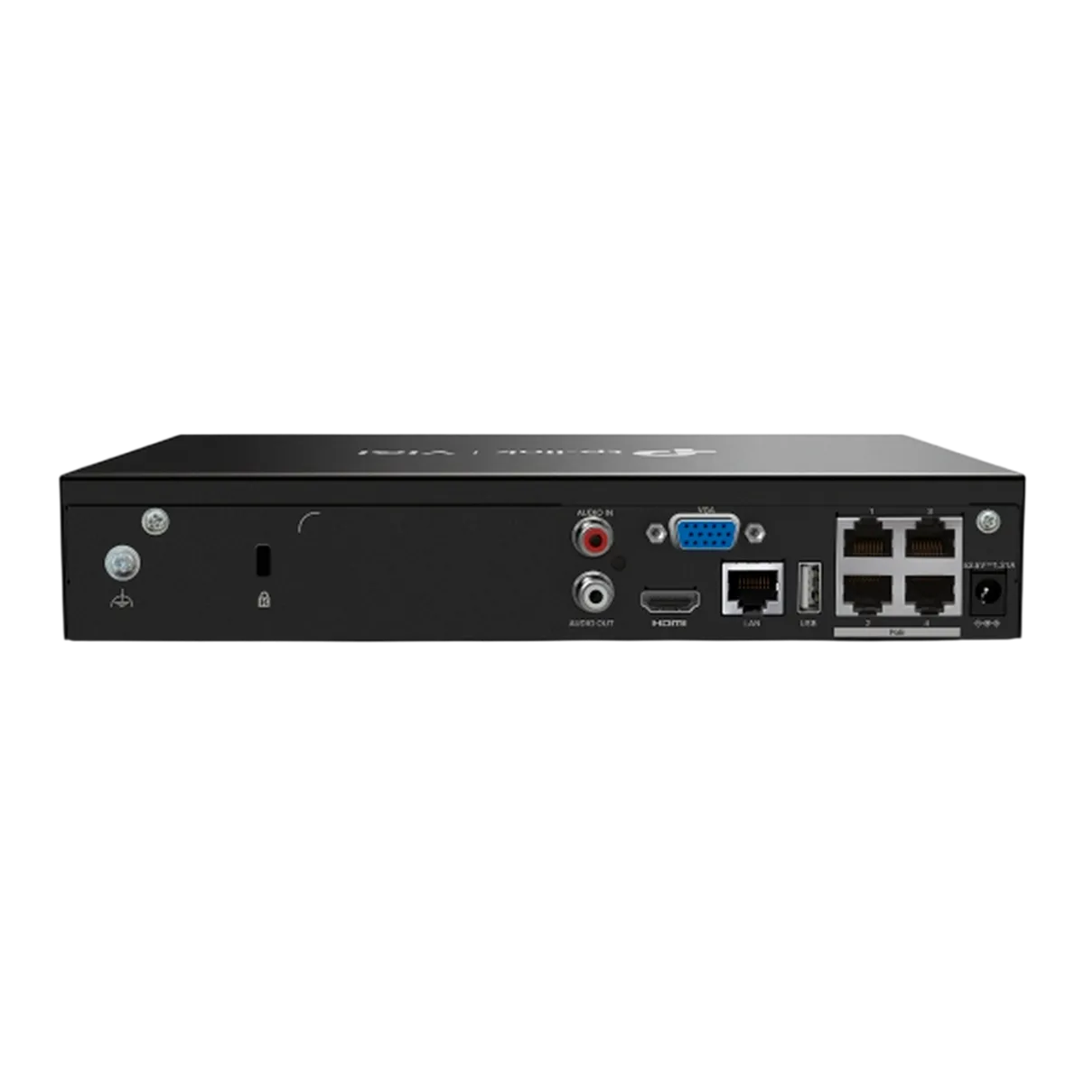 TP-Link VIGI NVR1004H-4P-2TB / 4-канальный сетевой видеорегистратор с поддержкой PoE+