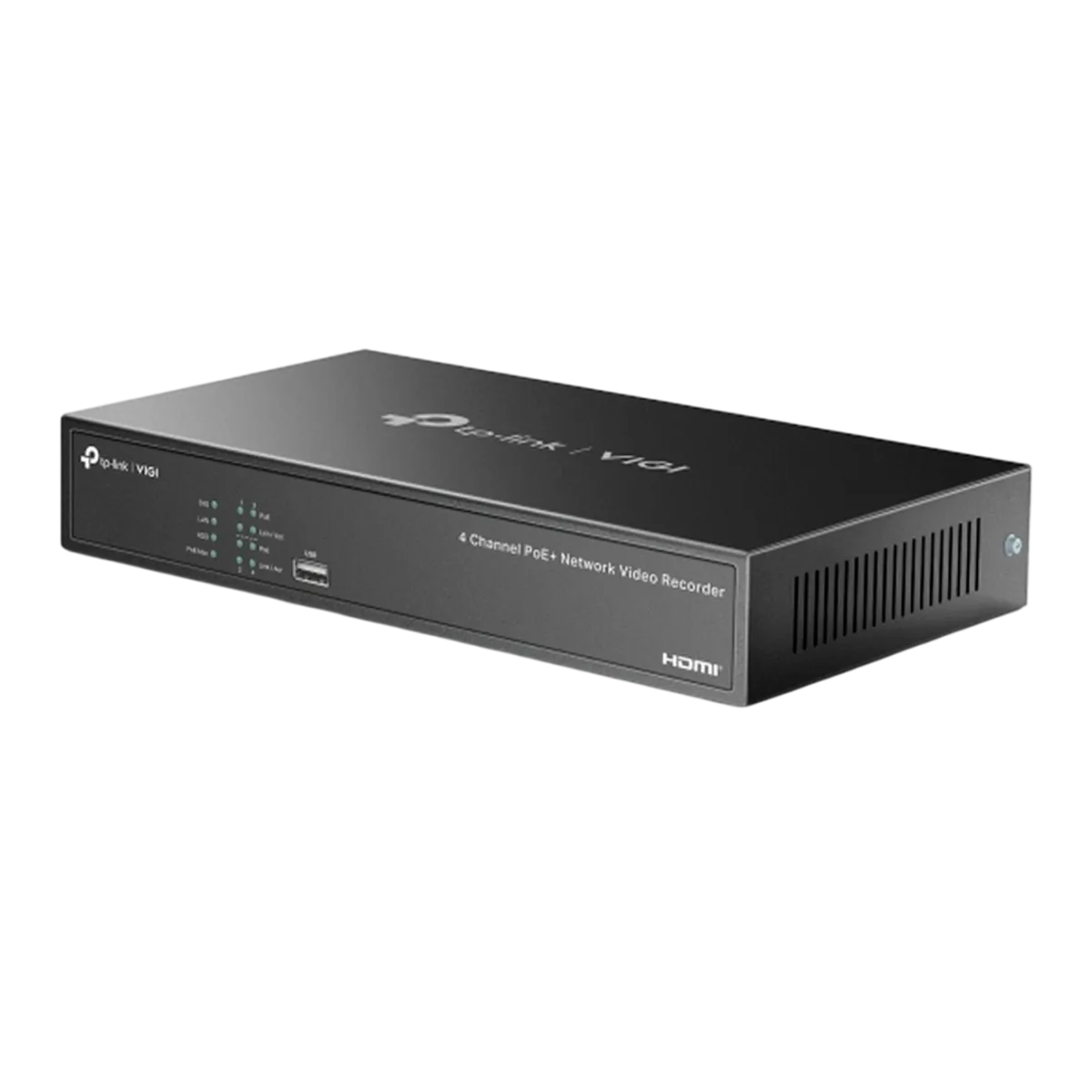 TP-Link VIGI NVR1004H-4P-2TB / 4-канальный сетевой видеорегистратор с поддержкой PoE+