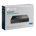 TP-Link VIGI NVR1004H-4P / 4-канальный сетевой видеорегистратор с поддержкой PoE+