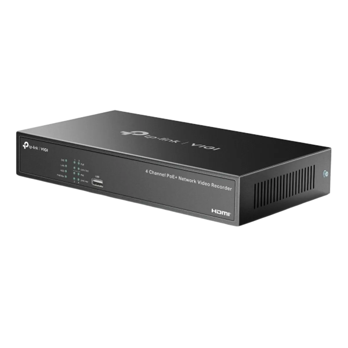 TP-Link VIGI NVR1004H-4P / 4-канальный сетевой видеорегистратор с поддержкой PoE+