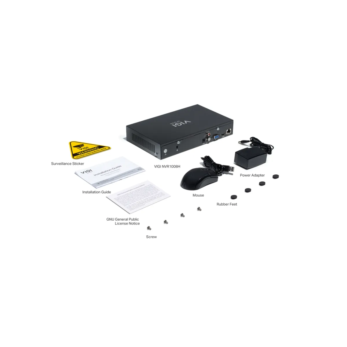 TP-Link VIGI NVR1008H / 8-канальный сетевой видеорегистратор